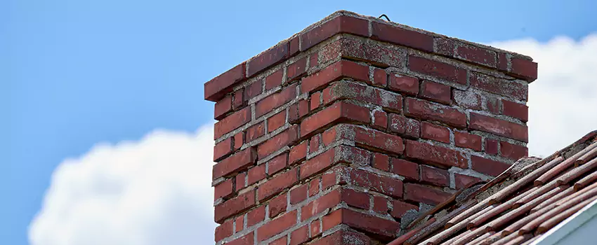 Brick Chimney Flue Installation in Urbana, IL
