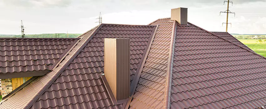 Residential Chimney Flashing Restoration in Urbana, IL