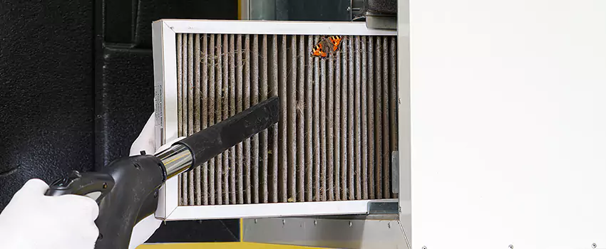 Clogged Air Duct Cleaning Process in Urbana, IL