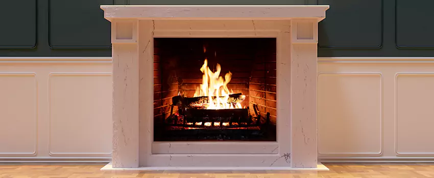 Decorative Electric Fireplace Installation in Urbana, Illinois