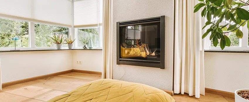 Residential Fireplace Ceramic Glass Installation in Urbana, IL