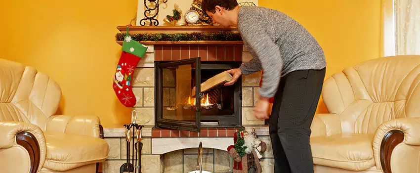 Marble Mantel Makeover Services for Fireplace in Urbana, IL