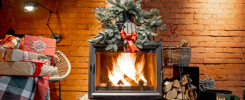 Travis Industries Linear Gas Fireplace Installation in Urbana, Illinois