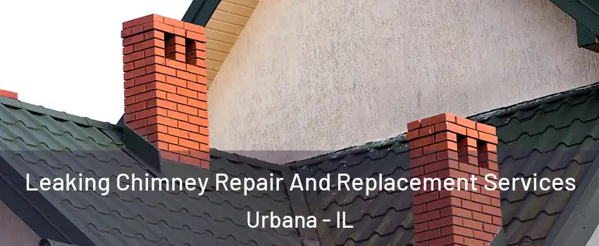  Leaking Chimney Repair And Replacement Services Urbana - IL